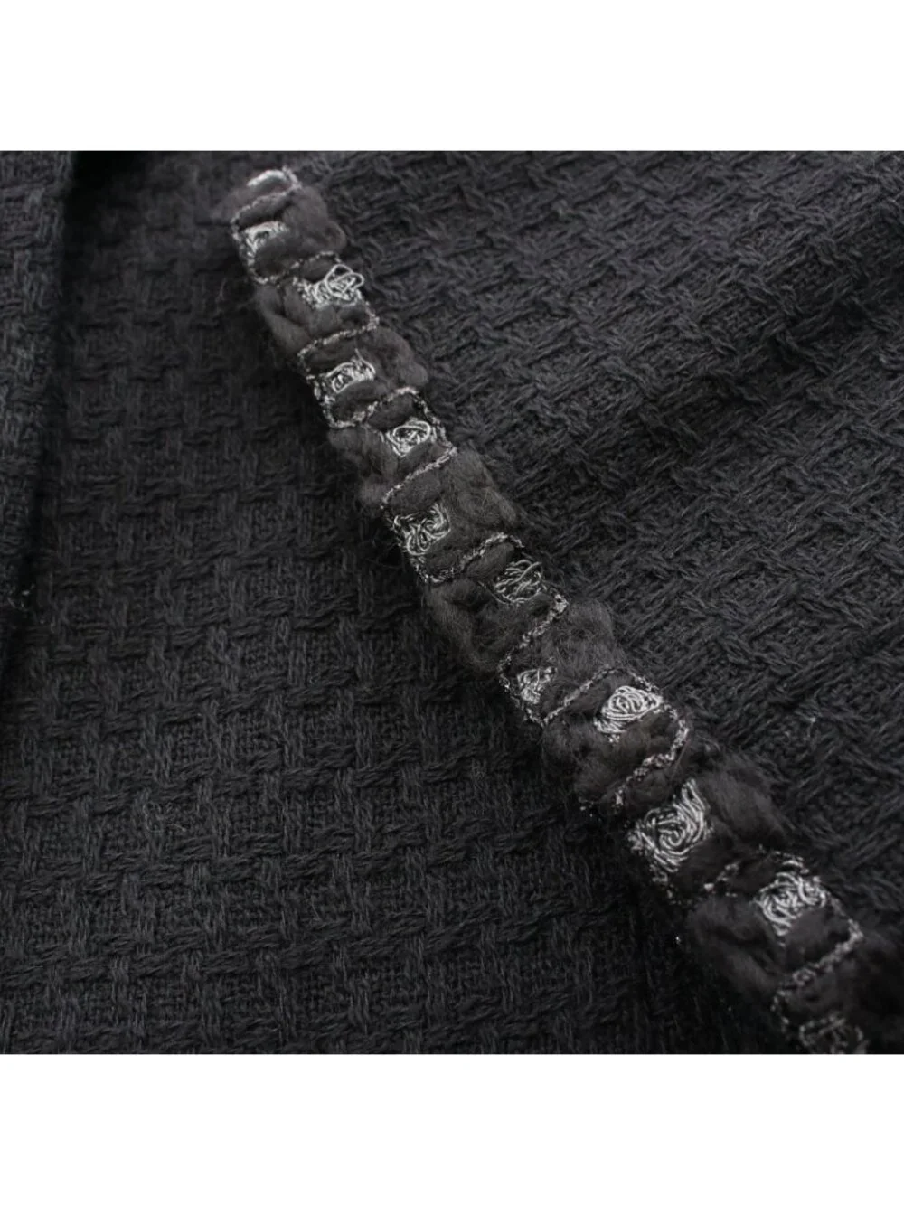 Chanel Coco Buttons Wool Coat